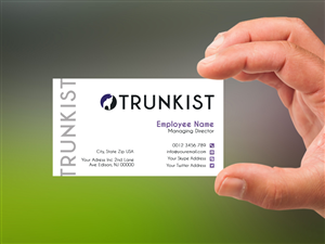 Business Card Design by Lanka Ama for Trunkist | Design: #5551006