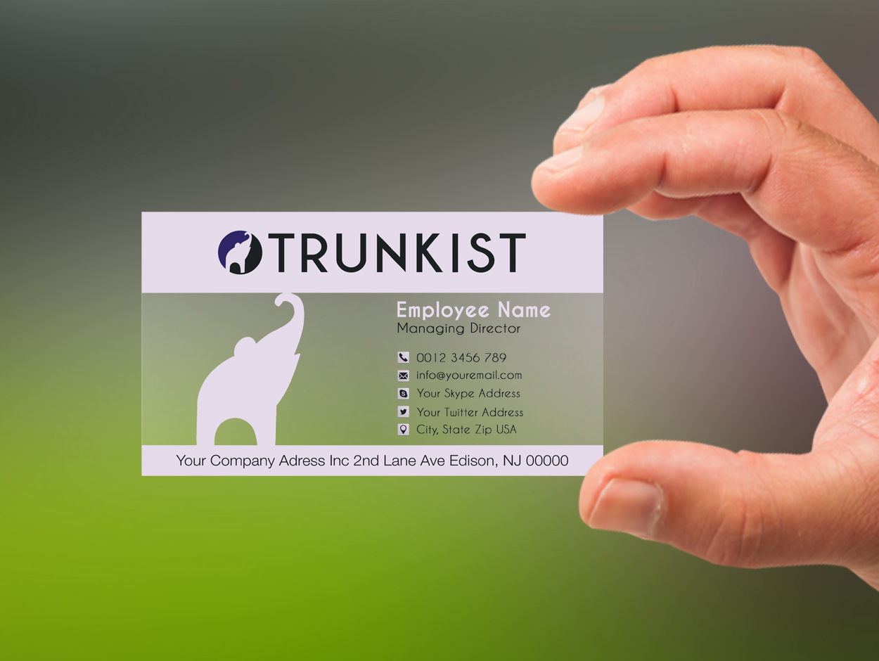 Visitenkarten-Design von Lanka Ama für Trunkist | Design #5551008