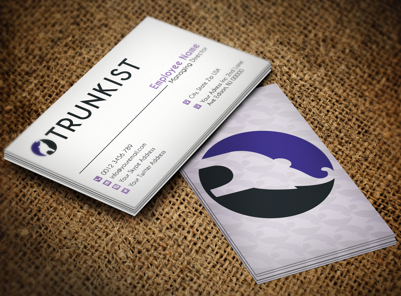 Business Card Design by Lanka Ama for Trunkist | Design #5551013