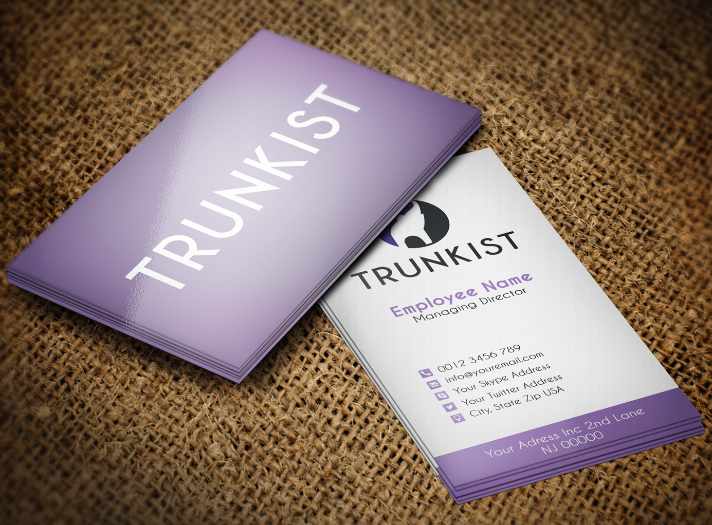 Business Card Design by Lanka Ama for Trunkist | Design #5551016