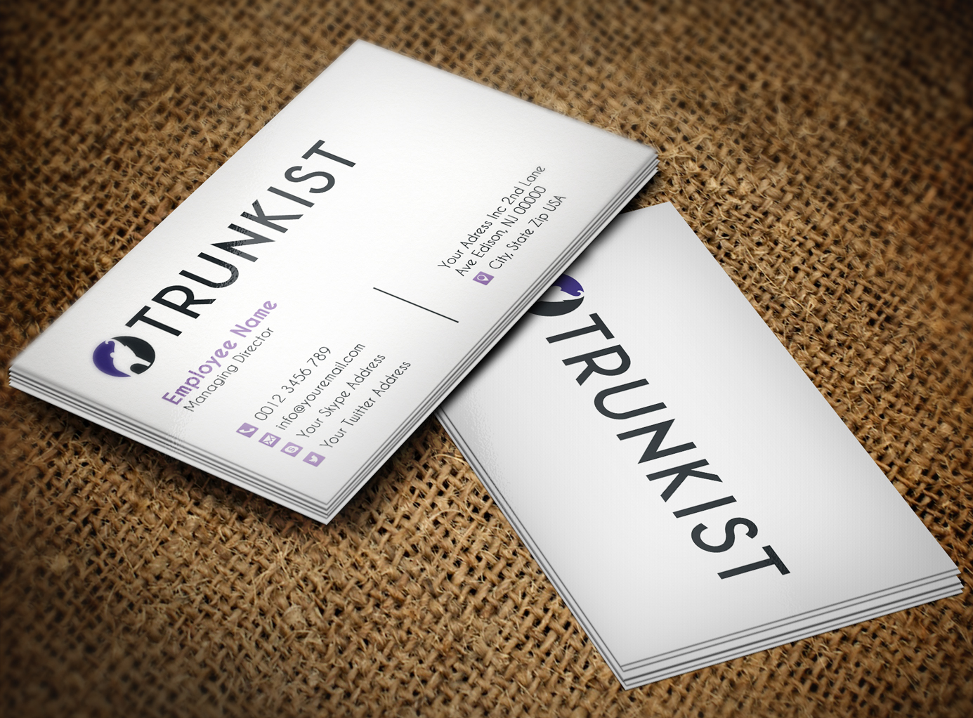 Business Card Design by Lanka Ama for Trunkist | Design #5551023