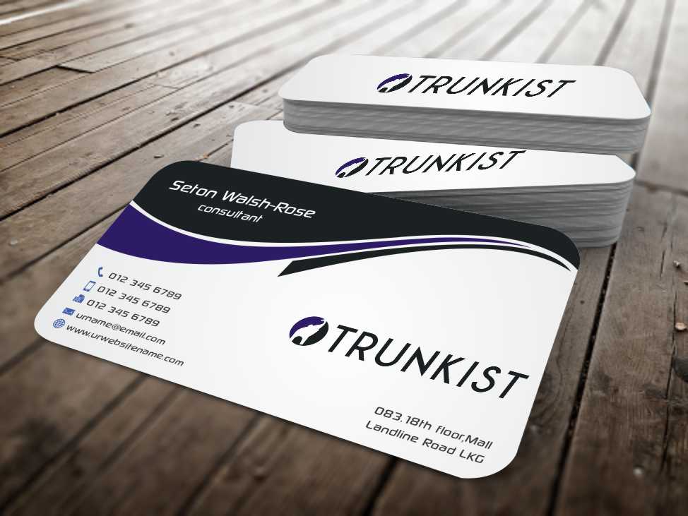 Diseño de Tarjeta de Presentación por szabist para Trunkist | Diseño #5559334