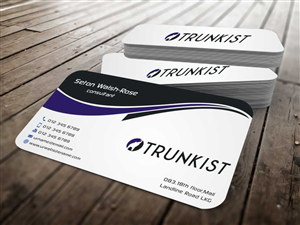 Business Card Design by szabist for Trunkist | Design: #5559334