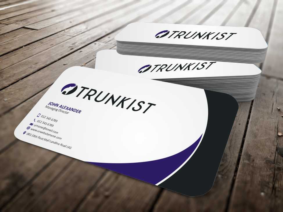Business Card Design by szabist for Trunkist | Design #5559343