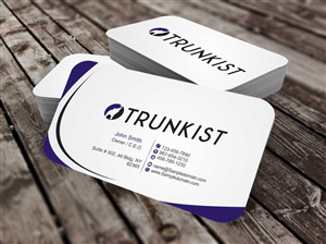 Business Card Design by szabist for Trunkist | Design: #5559345