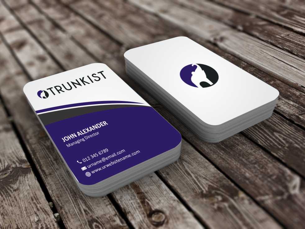 Business Card Design by szabist for Trunkist | Design #5559348