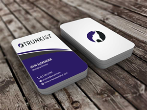 Business Card Design by szabist for Trunkist | Design: #5559348