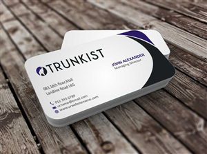 Business Card Design by szabist for Trunkist | Design: #5559350