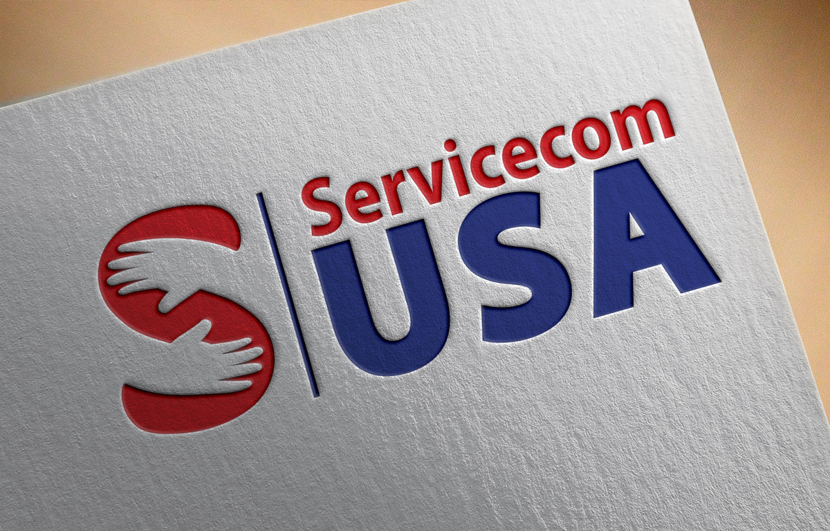 Logo Design by Creativdiz for Servicecom USA, Inc.  | Design #5539253