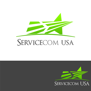 Servicecom USA | Logo Design by Vargcastle