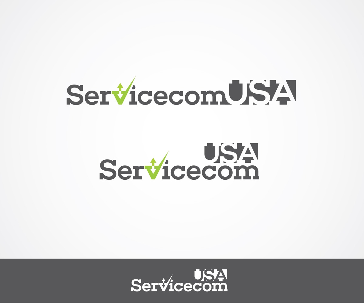 Logo Design by Rama Dom™ for Servicecom USA, Inc.  | Design #5551295