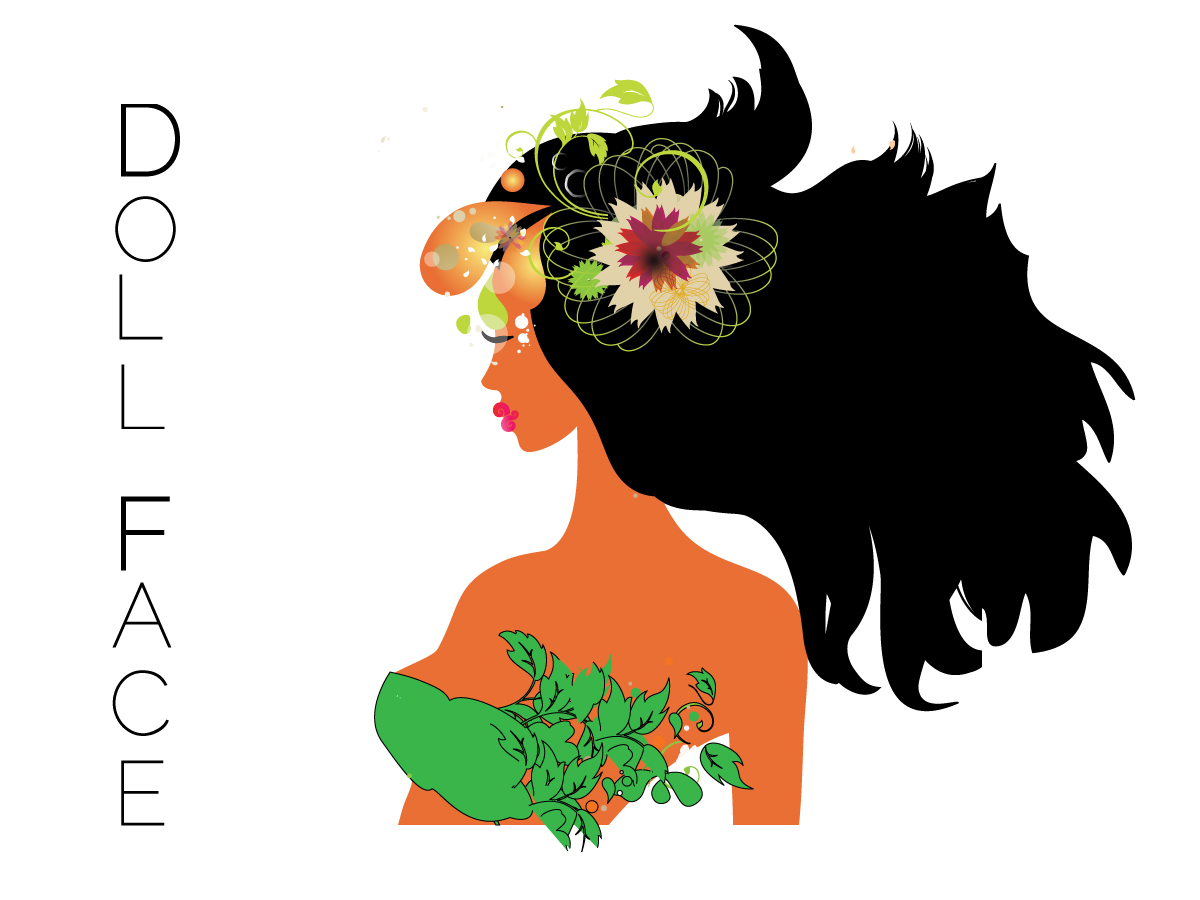 Vector Design by gordanaingoxstudio for DollFace microblading, permanent makeup, lashes, and skincare. | Design #5562817