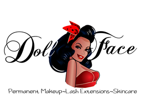Vector Design by svetlanadragicevic for DollFace microblading, permanent makeup, lashes, and skincare. | Design: #5541099