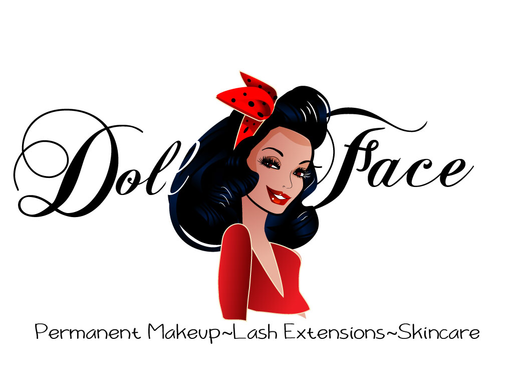 Diseño Vectorizado por svetlanadragicevic para DollFace microblading, permanent makeup, lashes, and skincare. | Diseño #5546700