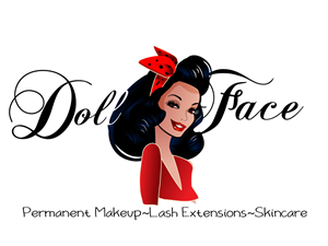Vector Design by svetlanadragicevic for DollFace microblading, permanent makeup, lashes, and skincare. | Design: #5546700