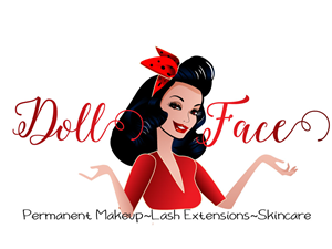 Vector Design by svetlanadragicevic for DollFace microblading, permanent makeup, lashes, and skincare. | Design: #5561566