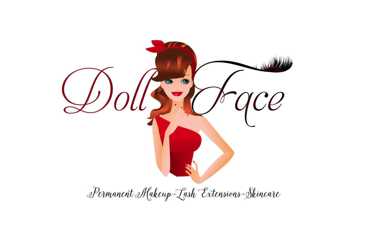 Diseño Vectorizado por svetlanadragicevic para DollFace microblading, permanent makeup, lashes, and skincare. | Diseño #5561614