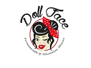 Vector Design by Syd Aitken-Ballard  for DollFace microblading, permanent makeup, lashes, and skincare. | Design #5546740