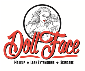 Vector Design by carrigy2 for DollFace microblading, permanent makeup, lashes, and skincare. | Design #5567829