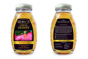 Need somewhat upscale, eye catching honey jar label to make our product stand out on store shelves. | Packaging Design by maricreatives