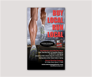 simple Running store ad | Werbe-Design von mcoco