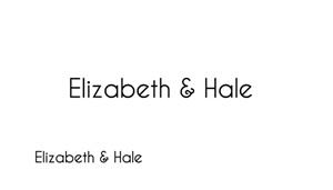 Logo Design by cr8ive for Elizabeth & Hale | Design #5539928