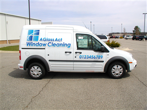 A Glass Act   Window Cleaning | Logo Design by REDcrackers.com