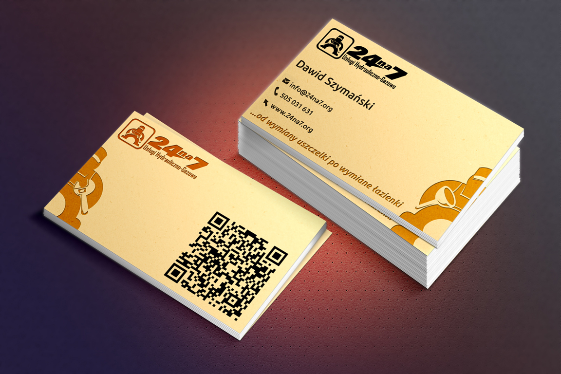 Logo Design by nivleik for 24na7 Uslugi Hydrauliczno-Gazowe | Design #5572966