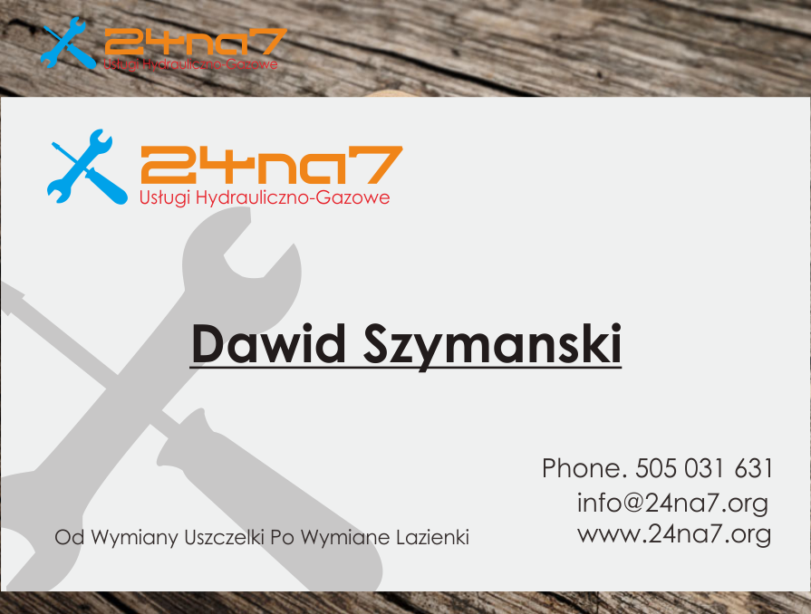 Logo Design by hanilatif0 for 24na7 Uslugi Hydrauliczno-Gazowe | Design #5577824