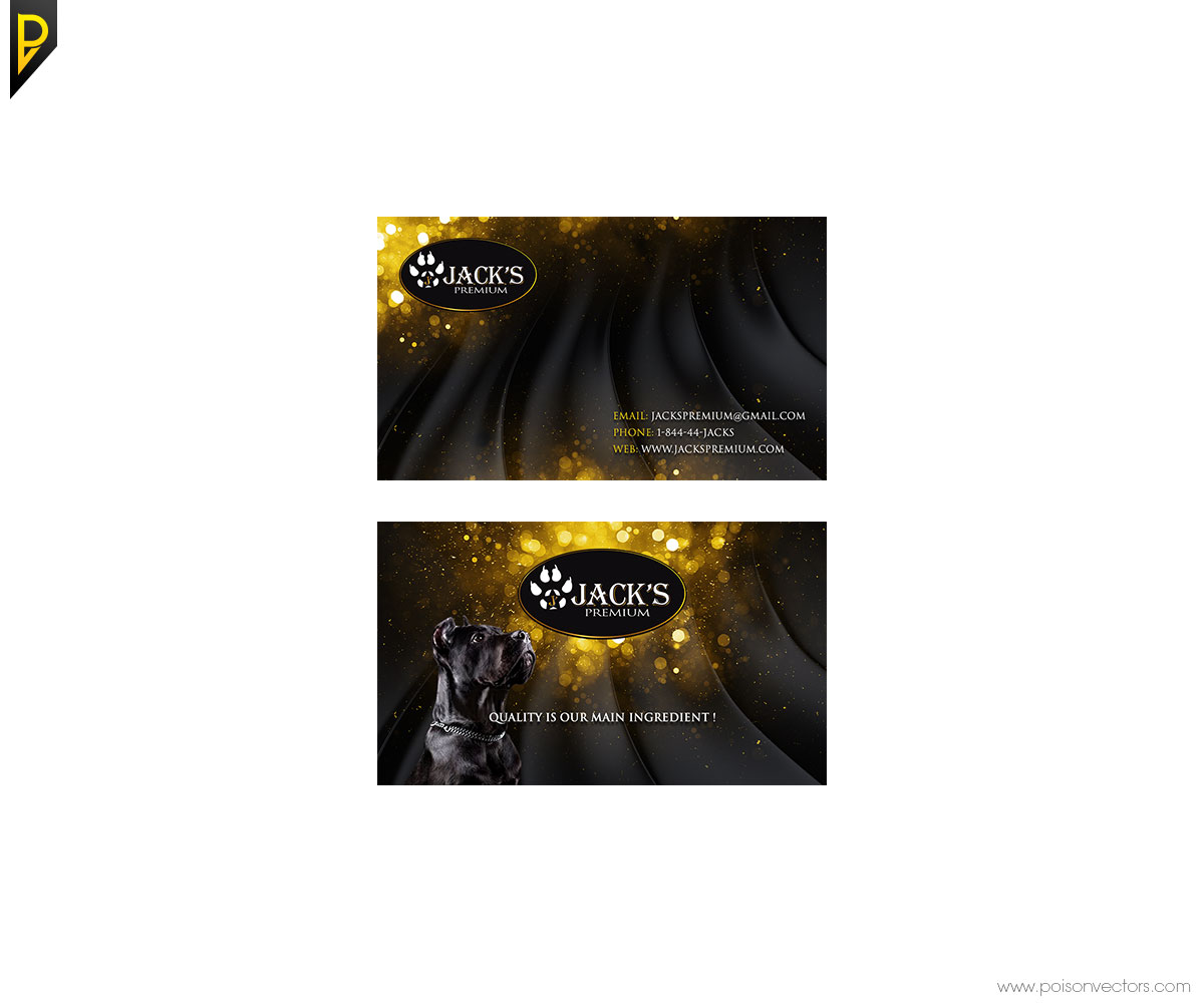 Business Card Design by poisonvectors for Jack''s Premium | Design #5562458