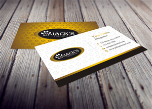 Visitenkarten-Design von Lovepreet Graphic Designer für Jack''s Premium | Design #5555425