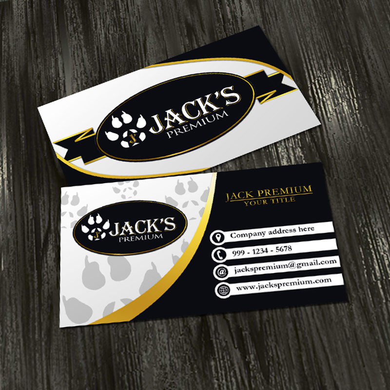 Design de Carte de Visite par Jan Panol pour Jack''s Premium | Design #5550332