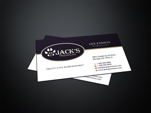 Fresh pet feed direct from manufacturer to door step.  Quality and Freshness un-surpassed in Industr | Business Card Design by Stylez Designz