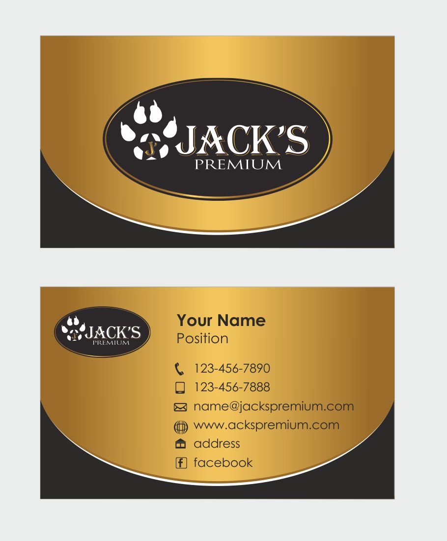 Business Card Design by IneseRo for Jack''s Premium | Design #5547904