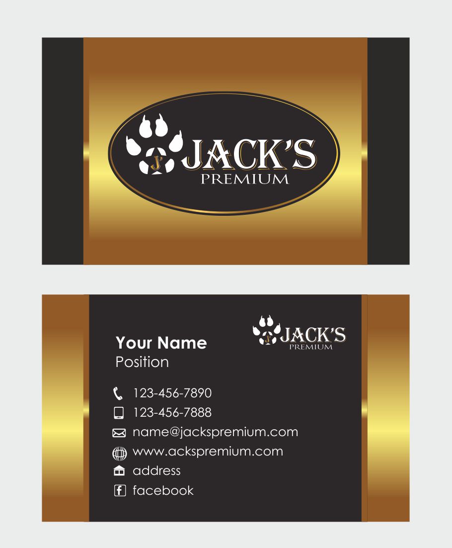 Visitenkarten-Design von IneseRo für Jack''s Premium | Design #5547920
