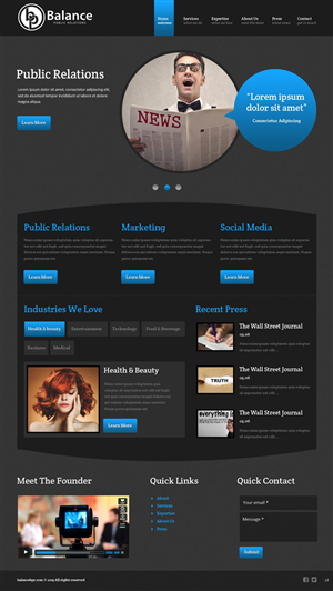 Web-Design von pb für My Own Company | Design #5551423