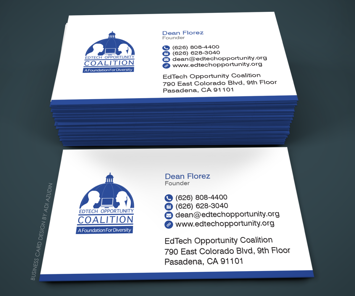 Business Card Design by adiazudin for My Own Company | Design #5541430