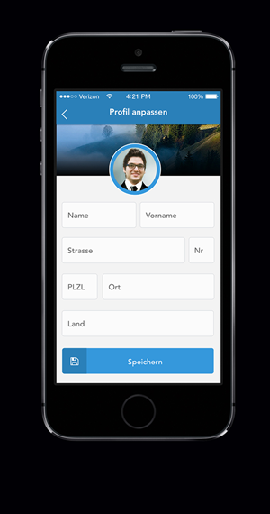 App Design by Violeta Pironkova for this project | Design: #5545107