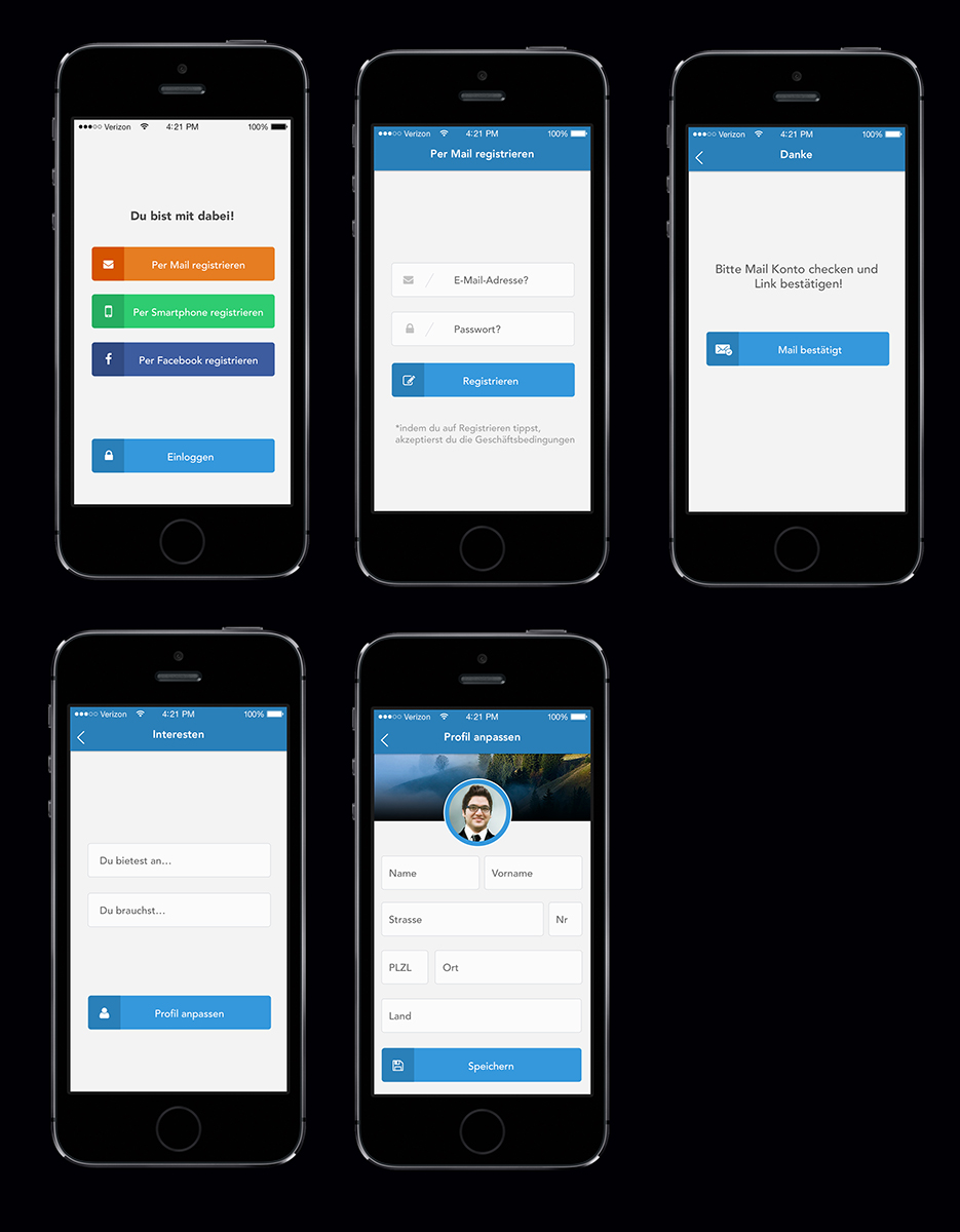 App Design by Violeta Pironkova for this project | Design: #5545162