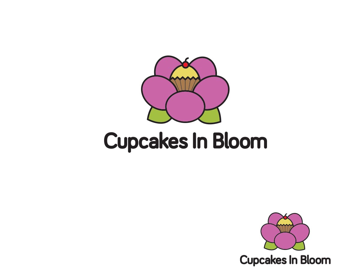 Logo Design by pache for Cupcakes In Bloom | Design #5584611