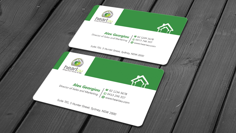 Business Card Design by shaikhdesign for Heartau | Design #5549154