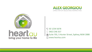 Business Card Design by Designer Valley for Heartau | Design: #5550625