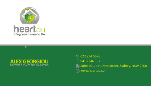 Business Card Design by Designer Valley for Heartau | Design #5550635