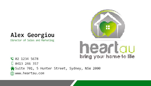 Business Card Design by Designer Valley for Heartau | Design #5550644
