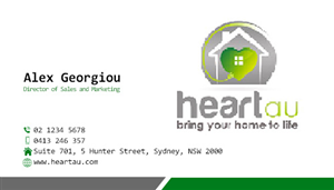 Business Card Design by Designer Valley for Heartau | Design: #5550644