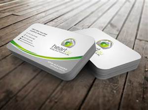 Business Card Design by szabist for Heartau | Design #5559125