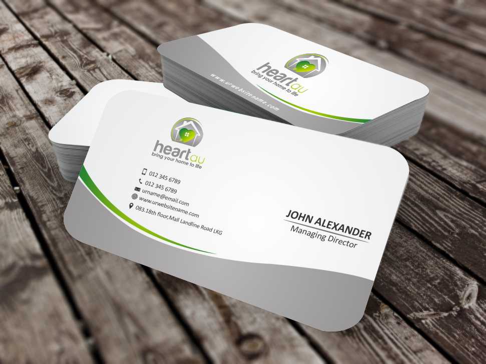 Business Card Design by szabist for Heartau | Design #5559130