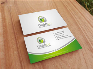 Business Card Design by szabist for Heartau | Design: #5559137