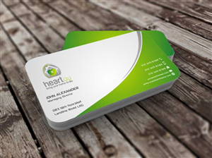 Business Card Design by szabist for Heartau | Design: #5559145