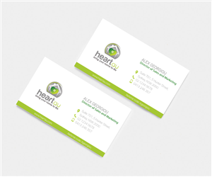 Business Card Design by janinevaldover for Heartau | Design: #5564617